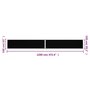 Voir la diapositive 6 : VIDAXL Auvent lateral retractable Noir 160x1200 cm