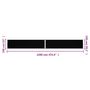 Voir la diapositive 6 : VIDAXL Auvent lateral retractable Noir 160x1200 cm