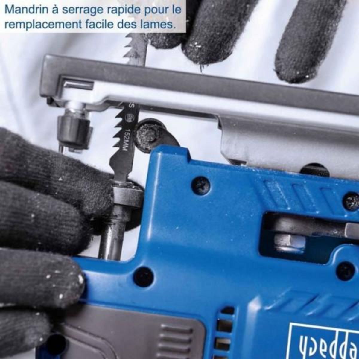 SCHEPPACH Scie sauteuse sans fil BC-JS254-X - brushless coupe max 25,4mm coupes 45°/22,5°/0° - SCHEPPACH 20V IXES - sans batterie ni ch