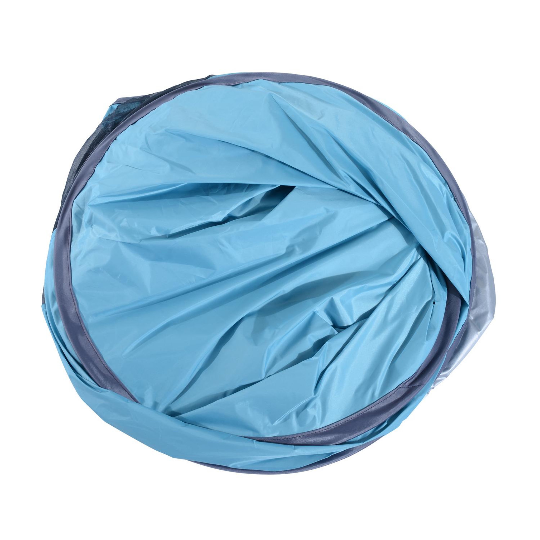 Voir la diapositive 6 : OUTSUNNY Abri de plage tente de plage pliable pop-up automatique instantané protection uv fenêtre arrière grand tapis de sol bleu ciel