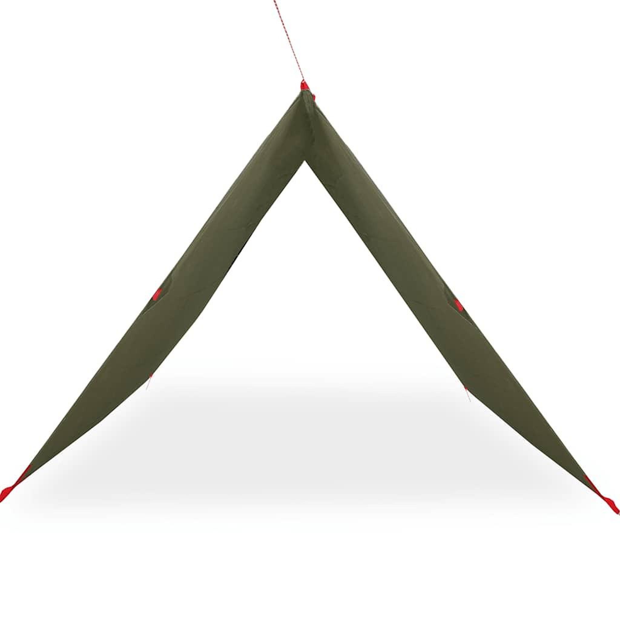 Voir la diapositive 4 : VIDAXL Bache de camping vert olive 451x420 cm impermeable