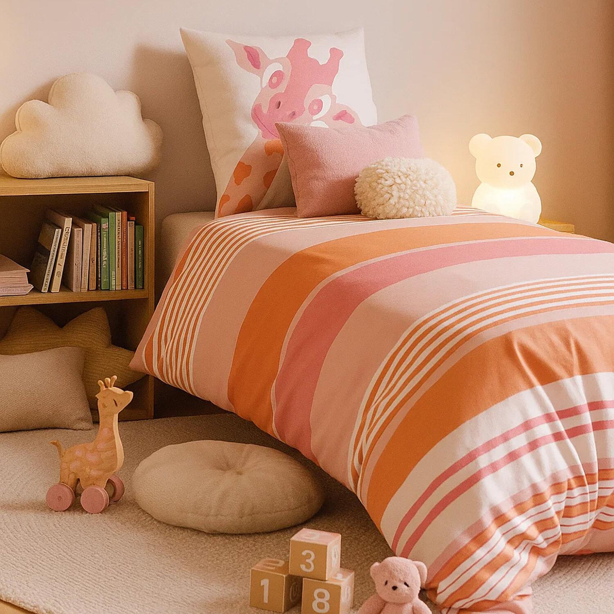 Voir la diapositive 2 : Les Ateliers du Linge Parure de housse de couette coton louma