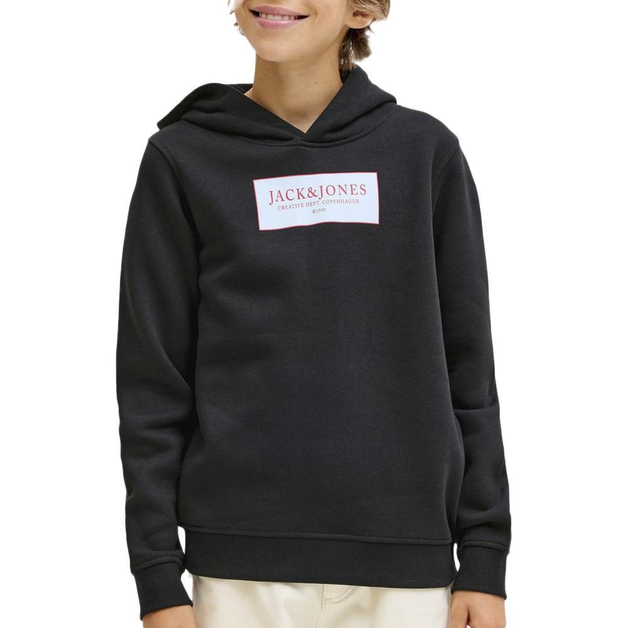 Jack & Jones Sweat  Garçon Jack & Jones Greene. Coloris disponibles : Noir