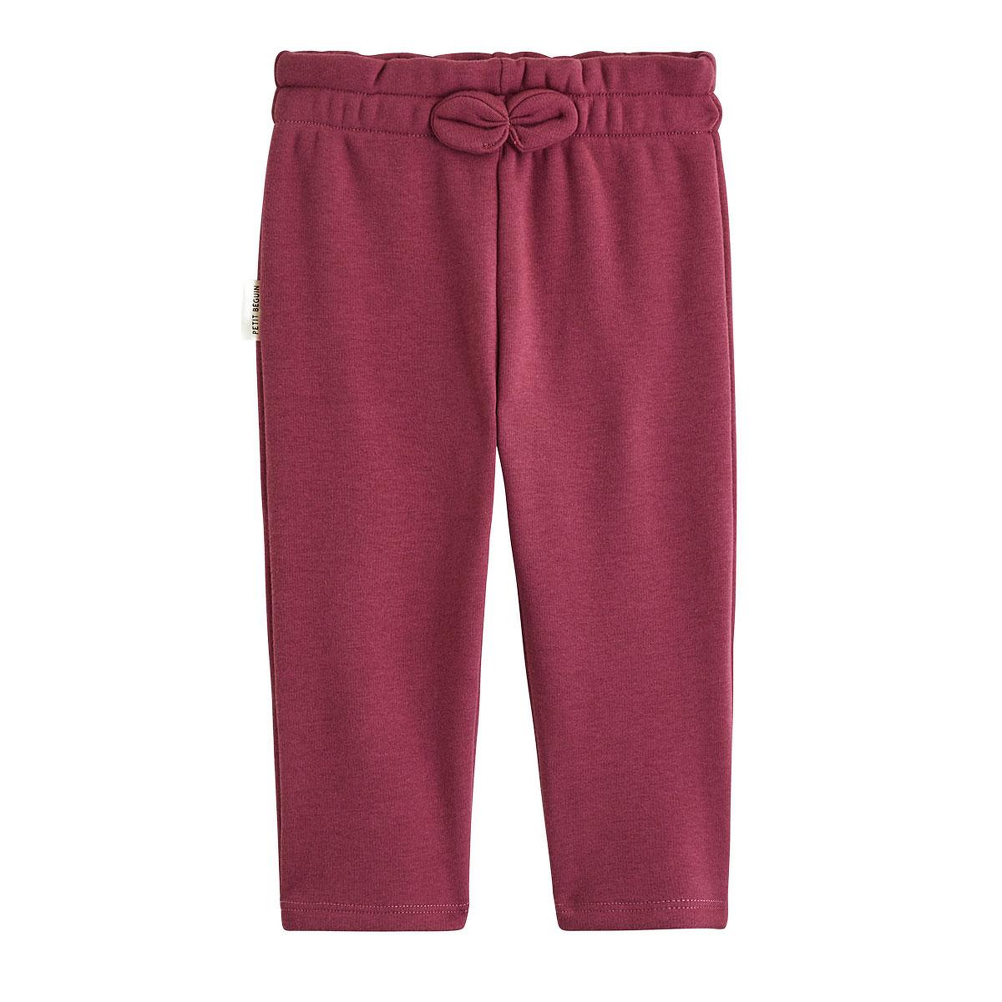 Voir la diapositive 3 : PETIT BEGUIN Lot de 2 leggings enfant en molleton ultra chaud Misti