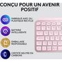 Voir la diapositive 5 : Logitech Clavier sans fil MX Keys mini rose