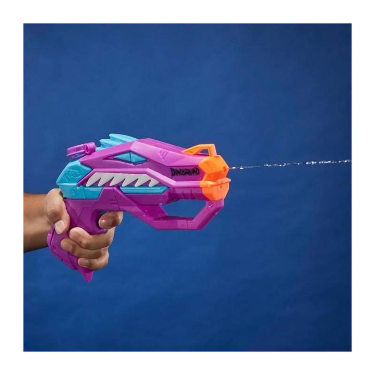 Nerf Nerf Dual Pack DinoSquad Raptor-Surge, 2 blasters a eau Super Soaker, design de dinosaure, jeux d'eau, des 6 ans