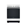 Voir la diapositive 1 : Indesit Cuisinière vitrocéramique a 69l 4 feux blanc - IS67V5PCWE