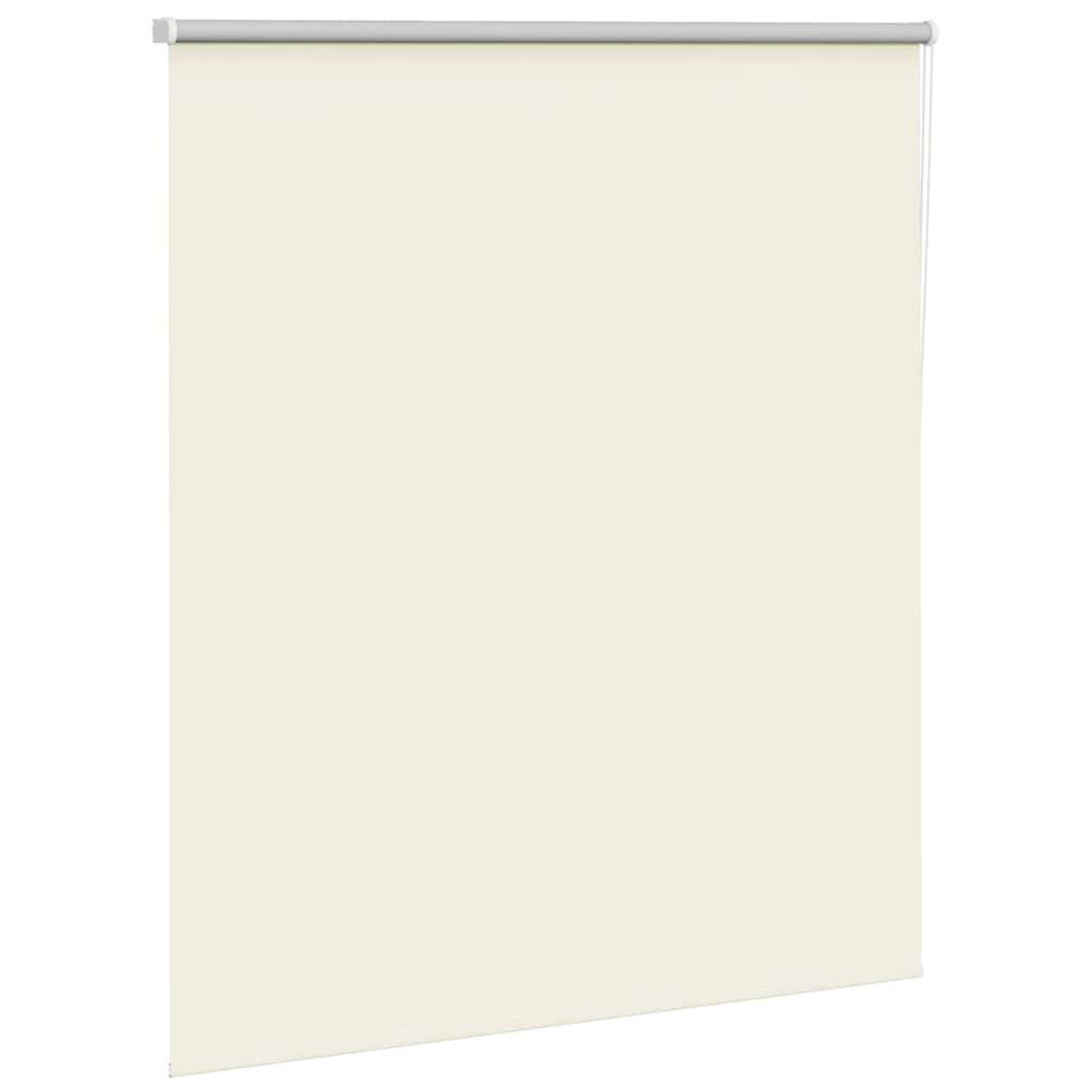 Voir la diapositive 3 : VIDAXL Store enrouleur occultant blanc casse 130x175 cm largeur tissu