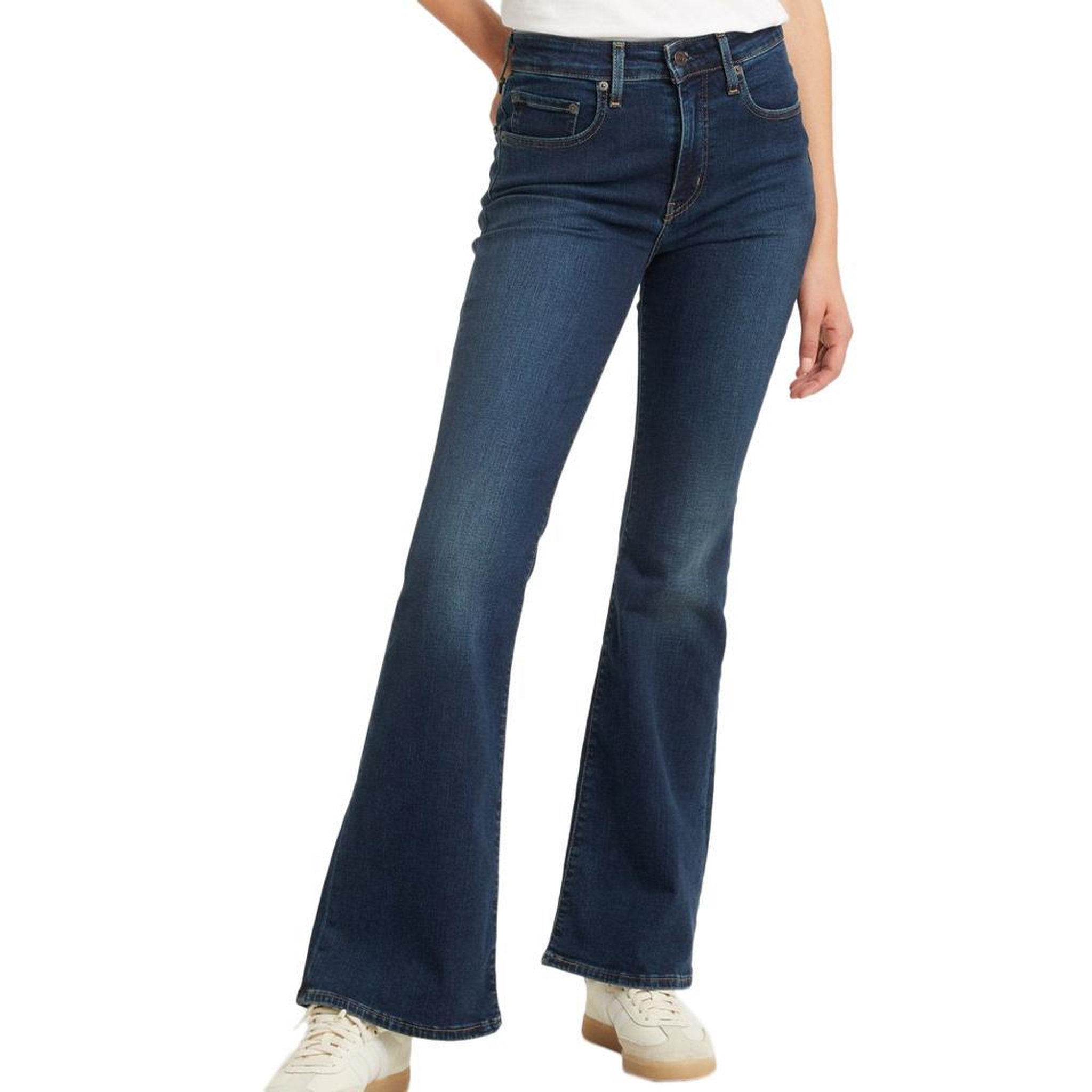 Voir la diapositive 2 : Levi's Jeans 726 bleu foncé femme levi's flare