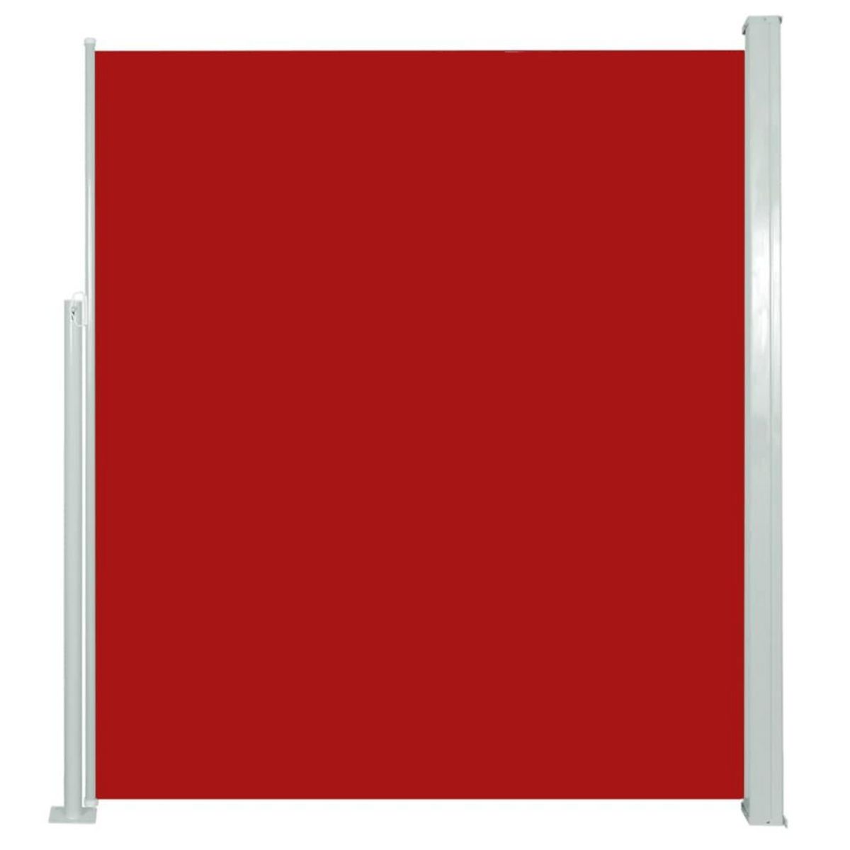 VIDAXL Auvent lateral de patio 160x300 cm Rouge