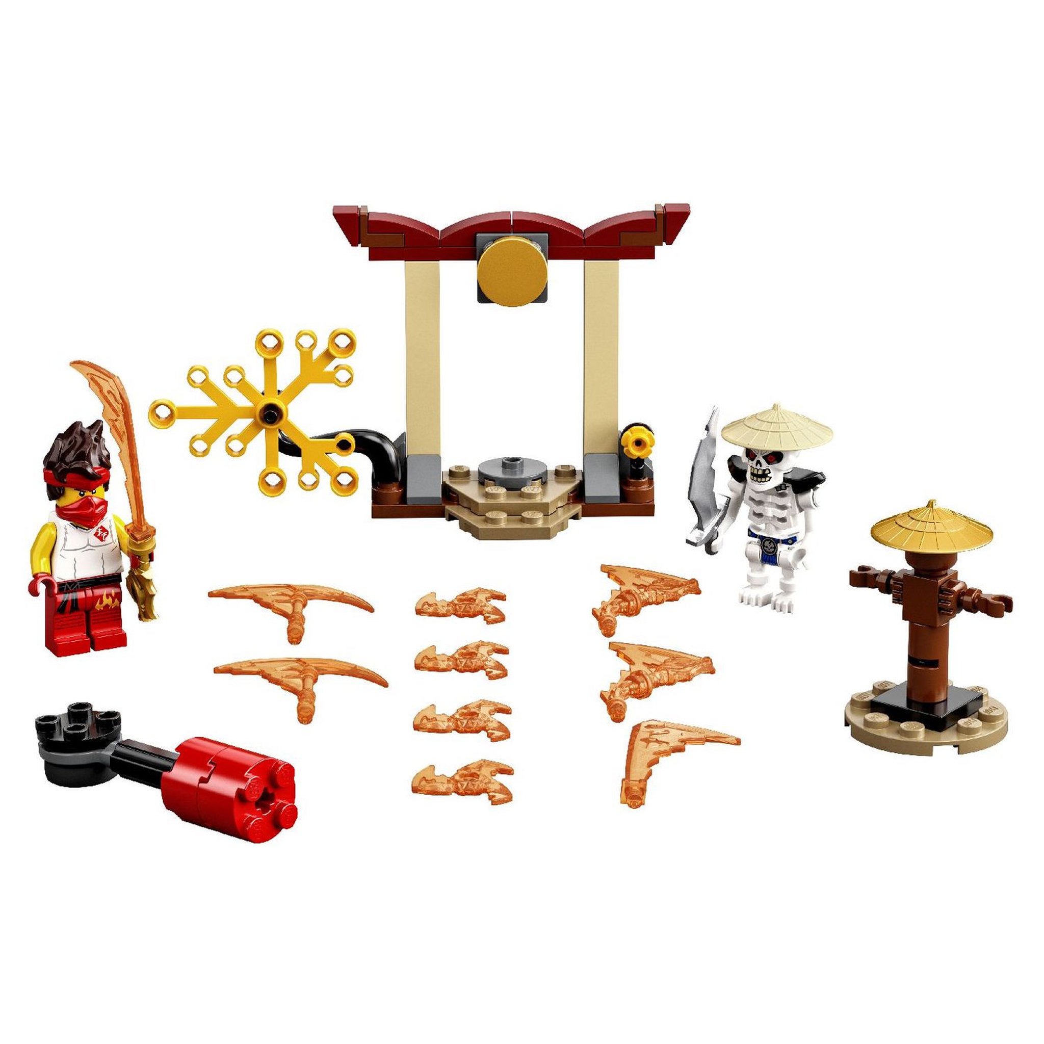 Voir la diapositive 2 : LEGO NINJAGO 71730 Kai contre Skulkin jeu ninja