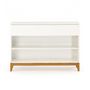 Voir la diapositive 3 : Paris Prix Console 2 Niches & 1 Tiroir  Blanco  120cm Blanc