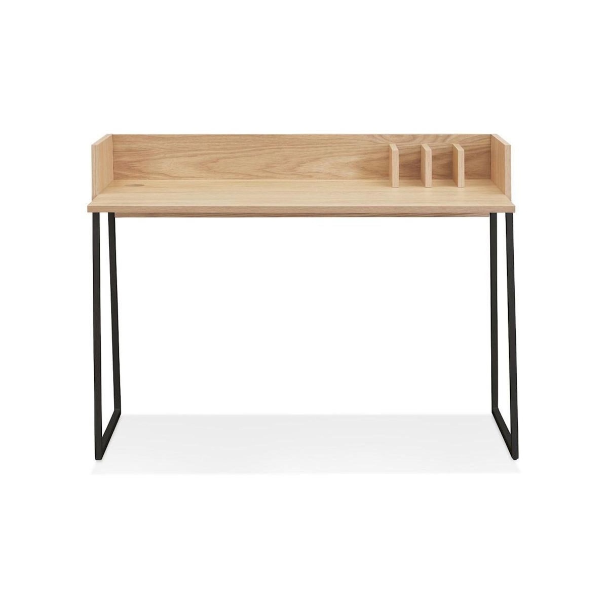 Paris Prix Bureau Design  Zélana  120cm Naturel & Noir