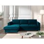 Voir la diapositive 6 : LISA DESIGN Brooke - canapé d'angle gauche - convertible avec coffre - 4 places - en velours