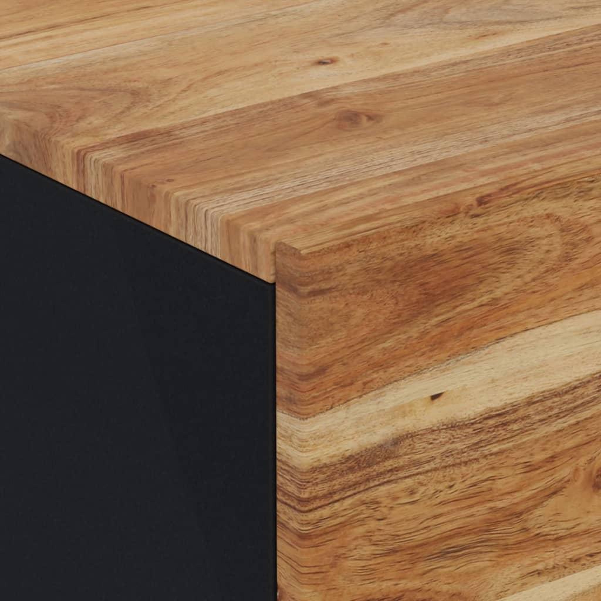 Voir la diapositive 5 : VIDAXL Table de chevet 40x33x46 cm Bois d'acacia massif