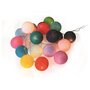 Guirlande lumineuse 20 boules coloris Multicolore