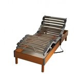 IDLITERIE Sommier tous lattes bois merisier 90 x 190