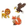 Voir la diapositive 4 : SES Creative Perles a repasser - Animaux du monde - SES CREATIVE - Crée divers animaux avec 3500 perles et instructions.