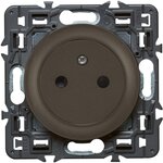 Legrand Celiane 2 pôles + terre affleurante graphite