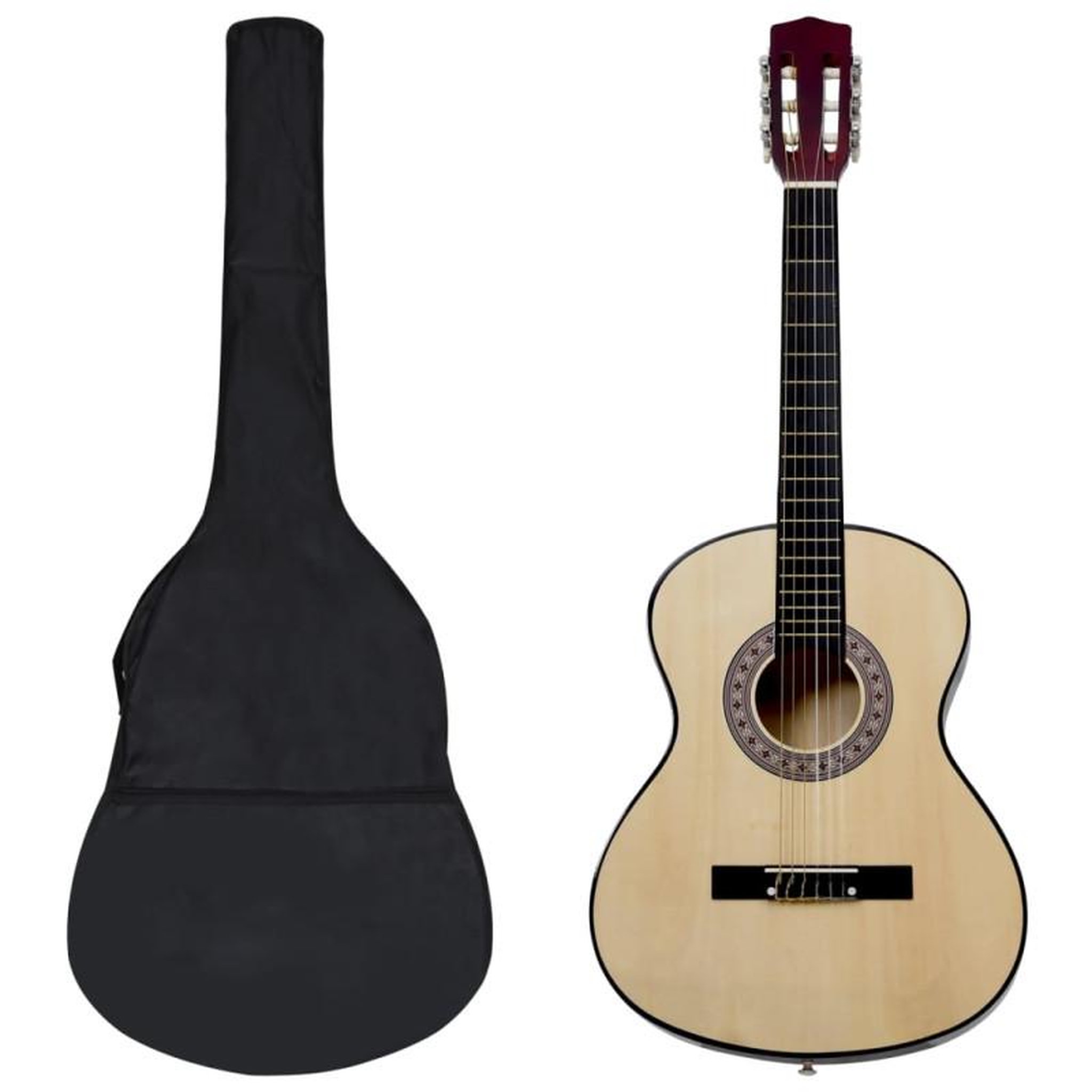 VIDAXL Ensemble de guitare classique pour débutants 8 pcs 3 4 36