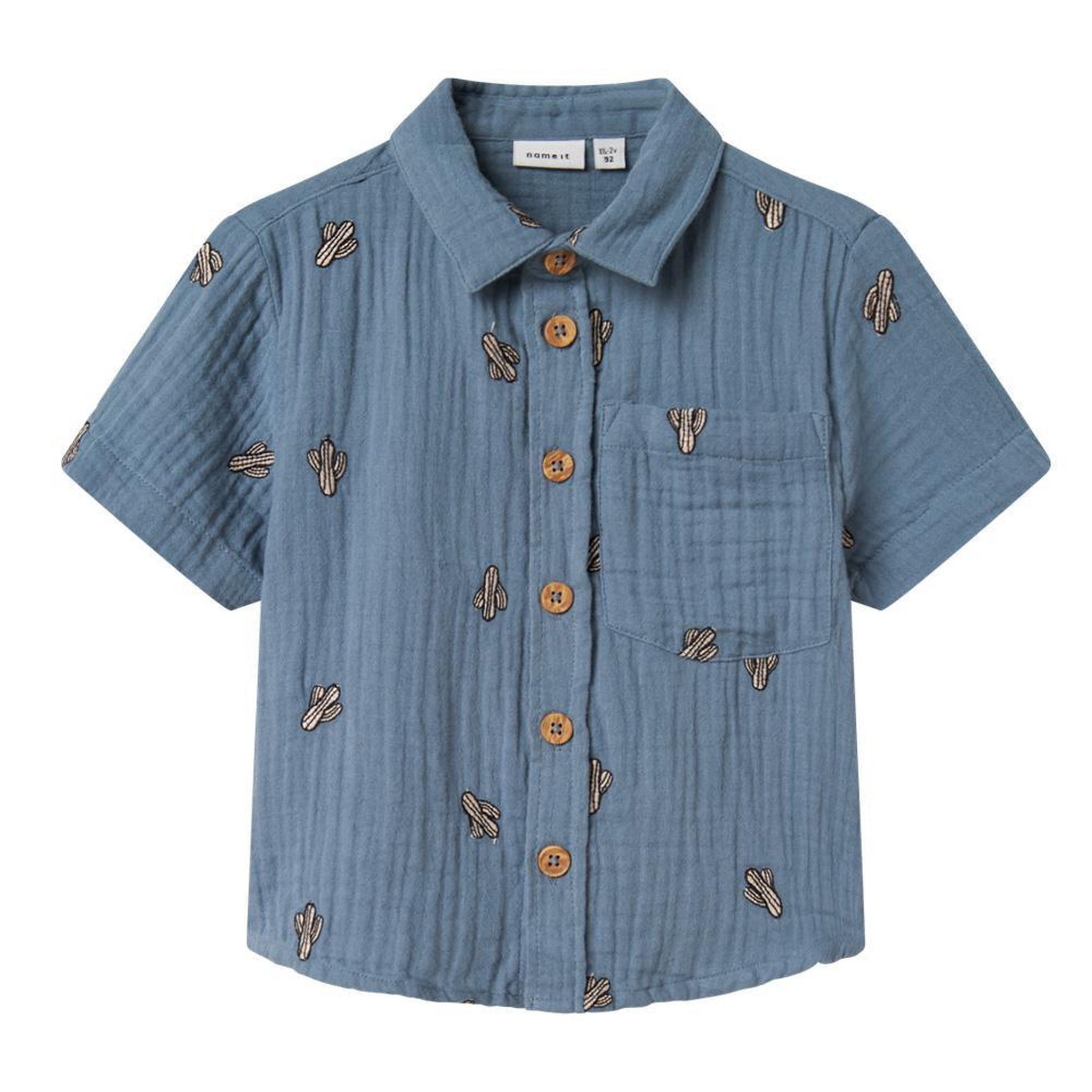 NAME IT Chemise Bleu Garçon Name it Joshua. Coloris disponibles : Bleu