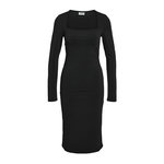 NOISY MAY Robe Moulante Noir Femme Noisy May Sqaure Neck. Coloris disponibles : Noir