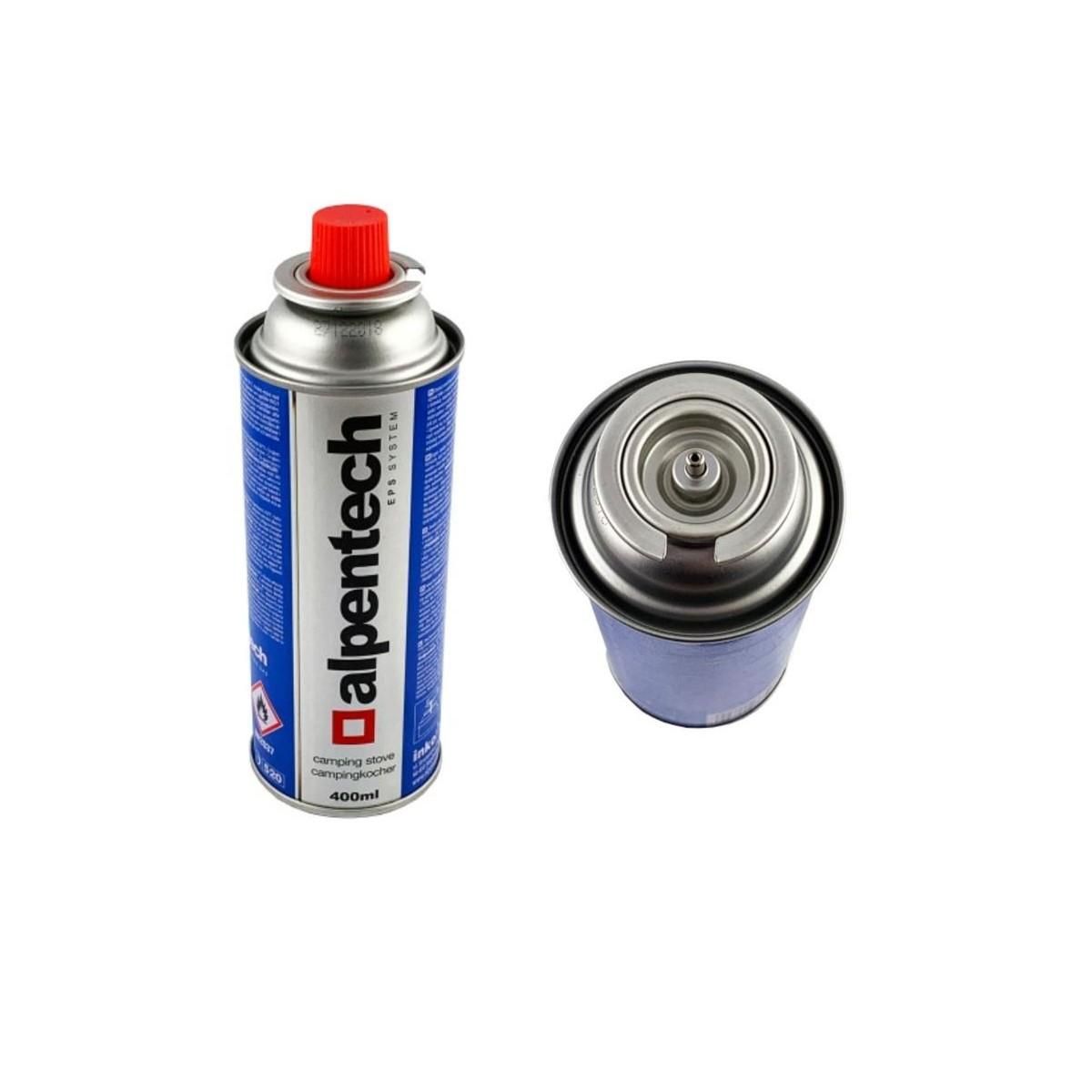 ALPENTECH Desherbeur thermique piezo Chalumeau gaz + 4 Recharges Desherbant thermique Brule herbes