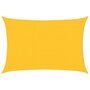 Voir la diapositive 2 : VIDAXL Voile d'ombrage 160 g/m^2 Jaune 2,5x4 m PEHD