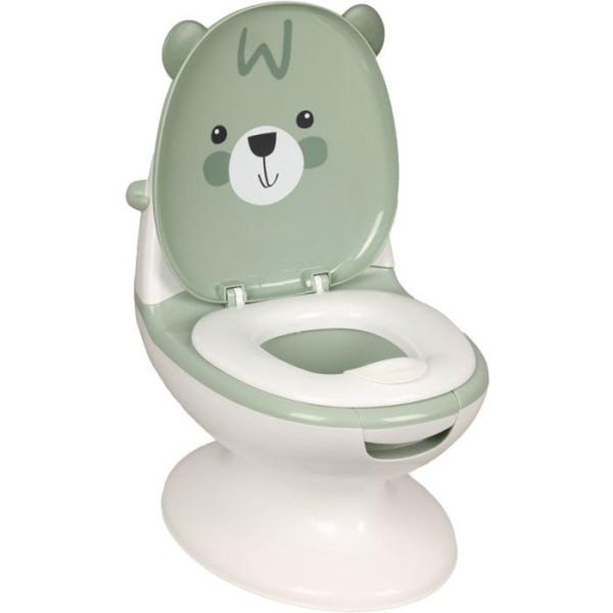 BAMBISOL Mini toilettes pour bébé - BAMBISOL - Ourson - Vert Amande