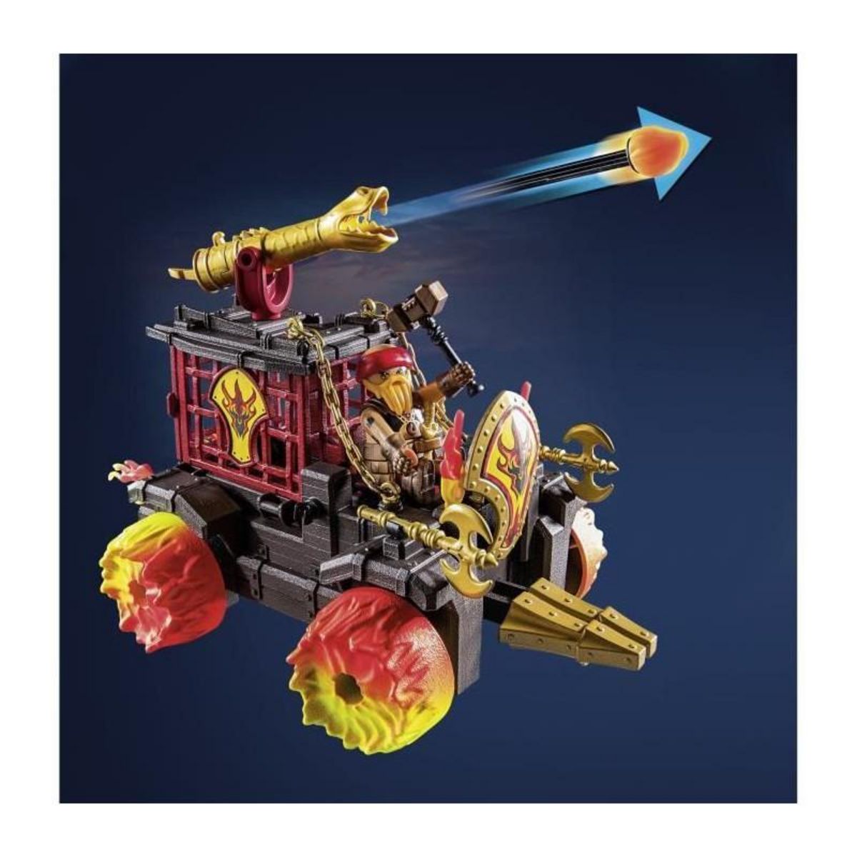 PLAYMOBIL Chariot de combat Playmobil Burnham Raiders