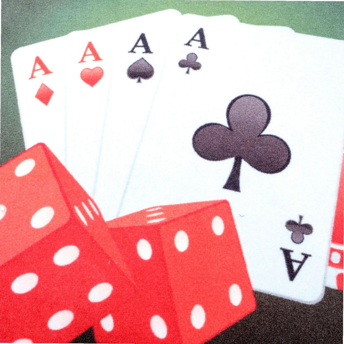 HDI Tapis de carte de luxe 60x60 cm