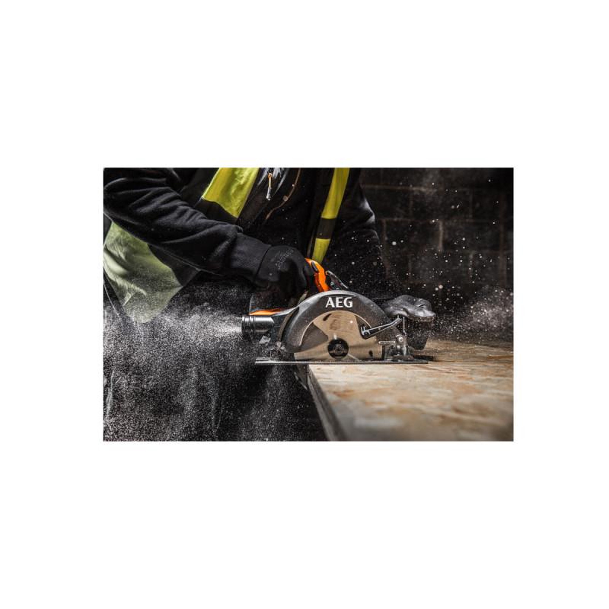 Voir la diapositive 2 : AEG Scie circulaire AEG 18V Brushless - 190 mm - Sans batterie ni chargeur - BKS18BL2-0
