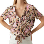 Vero Moda Top Imprimé  Femme Vero  oda  easy. Coloris disponibles : Beige