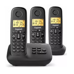 GIGASET Téléphone sans fil dect noir - BASIC100ATRIONOIR
