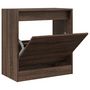 Voir la diapositive 2 : VIDAXL Armoire a chaussures chene marron 60x34x63,5 cm bois ingenierie