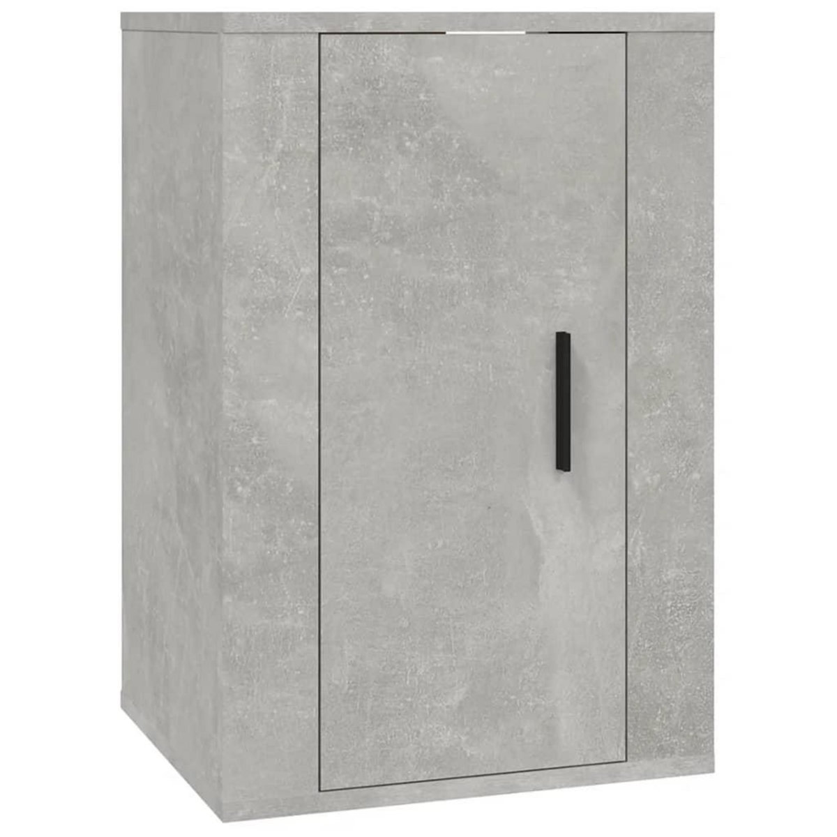 VIDAXL Ensemble de meubles TV 2 pcs gris beton bois d'ingenierie