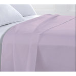 FUTURE HOME Drap plat en polycoton uni violet parme 240x300cm