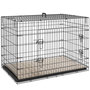 Voir la diapositive 1 : PAWHUT Cage caisse de transport pliable pour chien 105 x 70 x 75 cm avec coussin