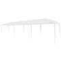 Voir la diapositive 1 : VIDAXL Tente de reception 3x9 m PE Blanc