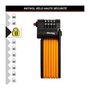 Voir la diapositive 2 : Master lock Antivol Vélo à Code en Acier Trempré, Combinaison programmable, Support de transport inclus