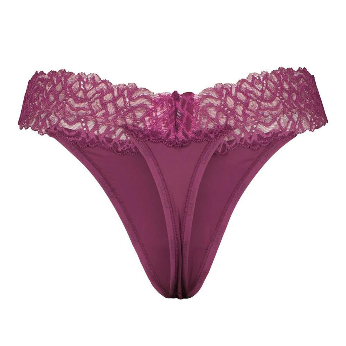 CALVIN KLEIN JEANS String Violet Femme Calvin Klein Jeans Thong