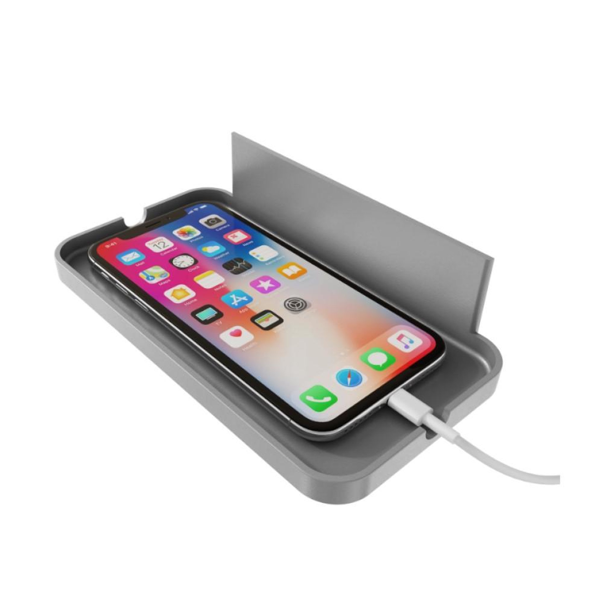 Sauter Porte smartphone pour sèche-serviettes ALUTU MUSIC - Acier