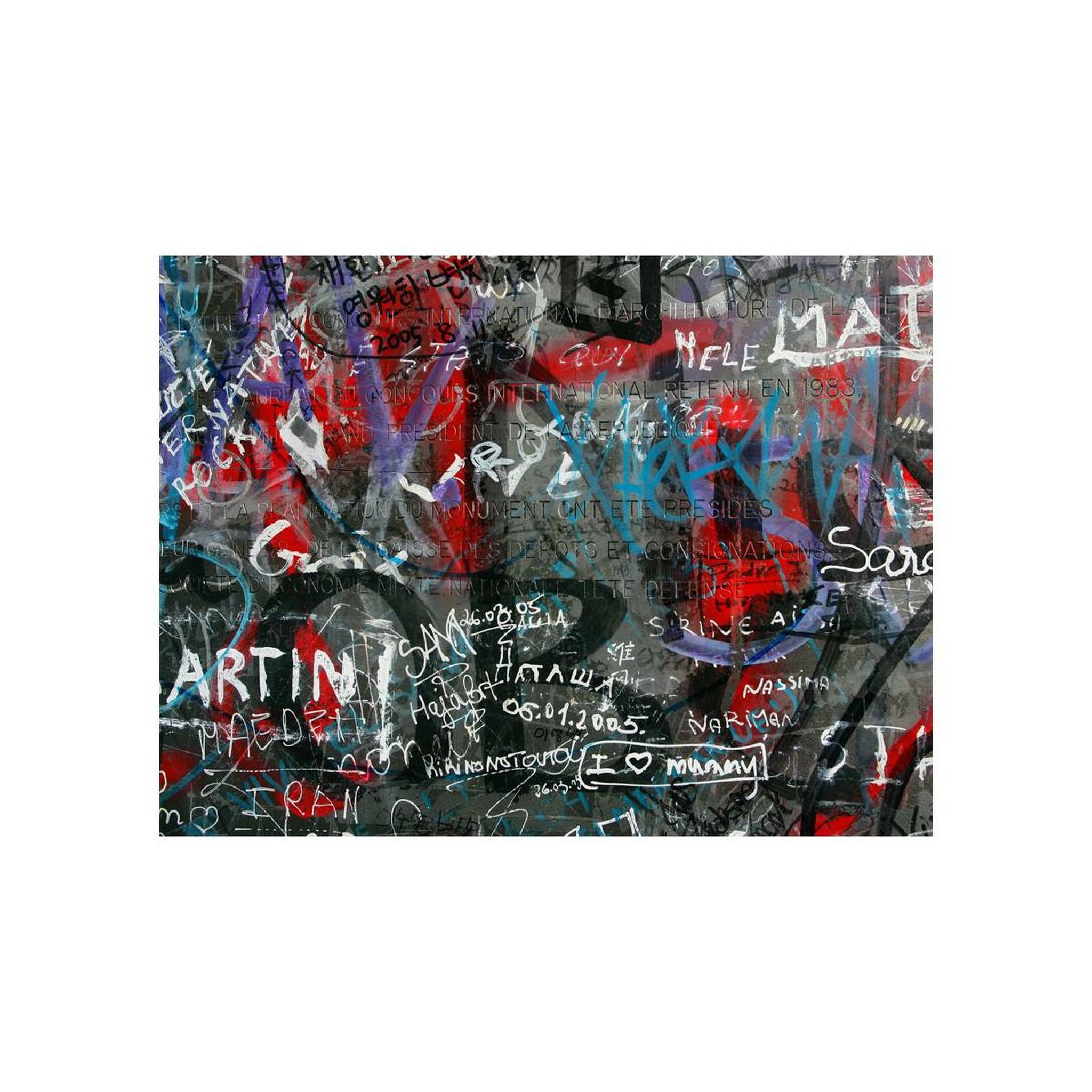 Voir la diapositive 2 : Paris Prix Papier Peint  Urban Graffiti
