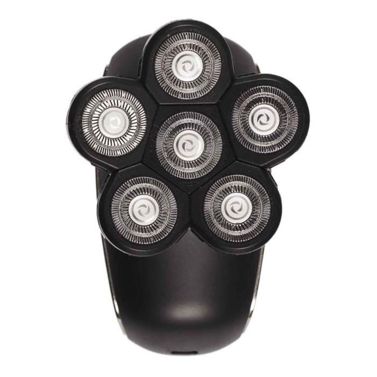Paris Prix Rasoir avec 6 Têtes Flottantes  USB  10cm Noir