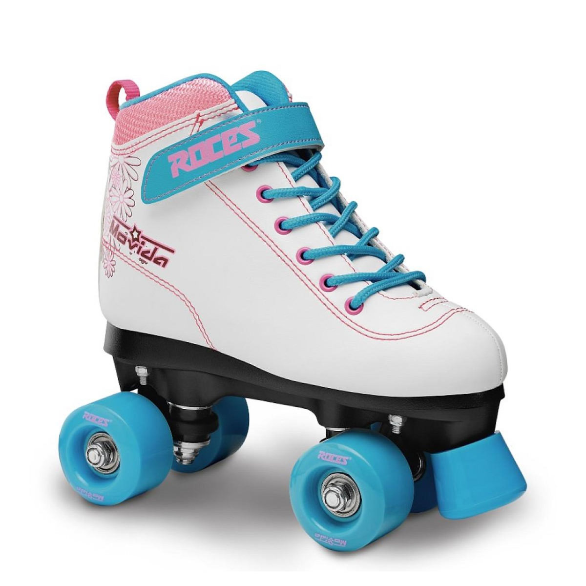 Roces Quad  Movida art blanc/violet/bleu T37