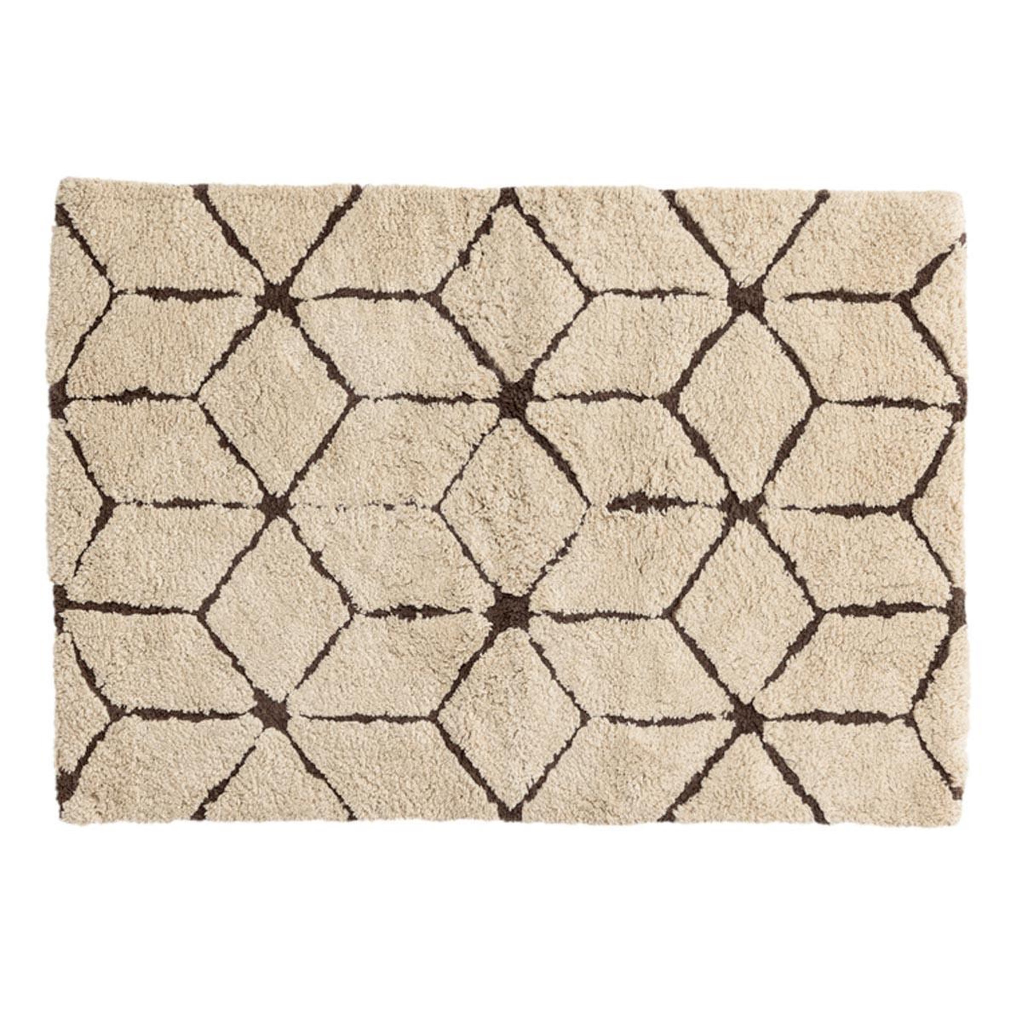 Voir la diapositive 1 : Paris Prix Tapis de salle de bain  petrus  60x90cm marron