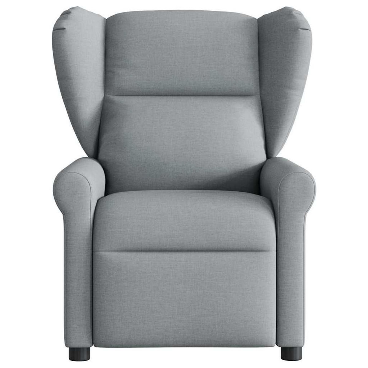 VIDAXL Fauteuil inclinable Gris clair Tissu