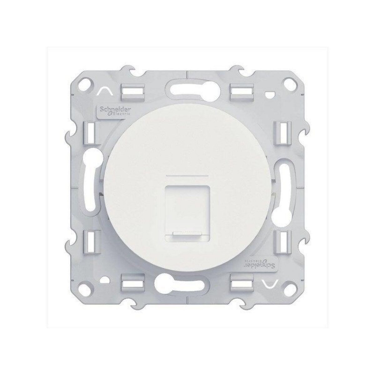 Schneider Electric Prise rj45 Odace, blanc