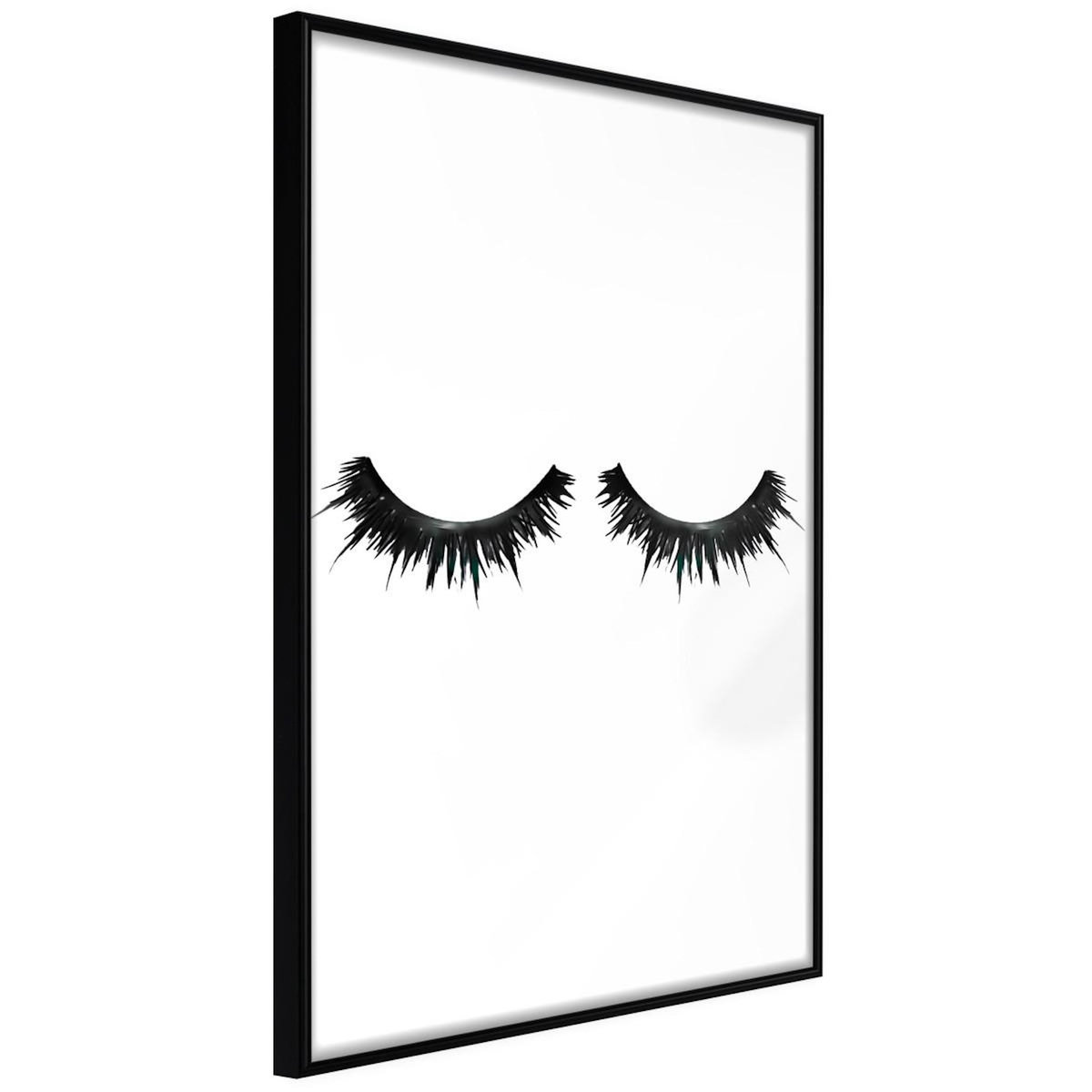 Paris Prix Affiche Murale Encadrée  False Eyelashes