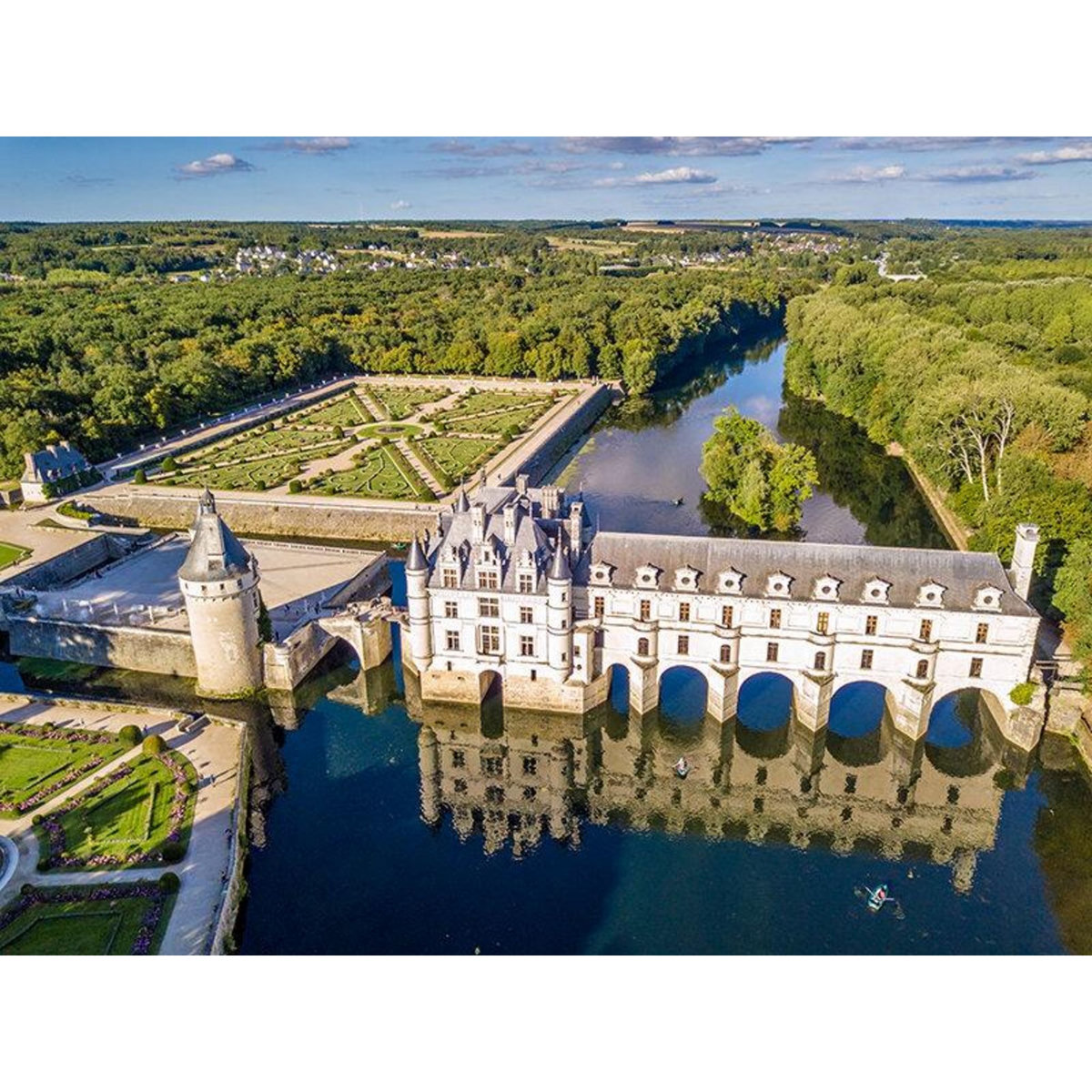 Smartbox Vol en dirigeable au-dessus de Tours ou du château de Chenonceau - Coffret Cadeau Sport & Aventure